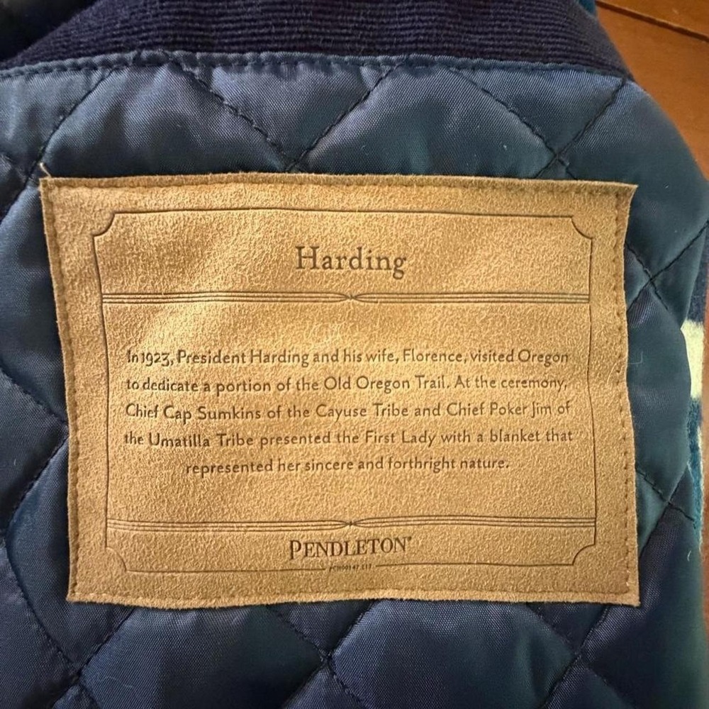 Pendleton Century Harding Limited Edition Wool Jacket Men's Small Bomber - Picture 7 of 14